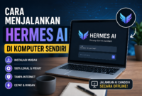 Cara Menjalankan Hermes AI di Komputer Sendiri