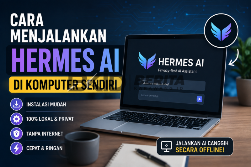 Cara Menjalankan Hermes AI di Komputer Sendiri