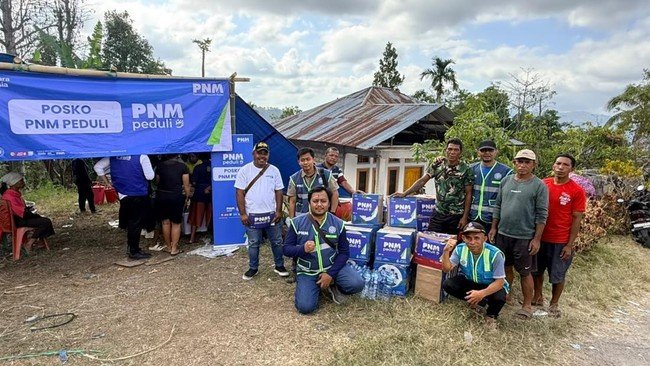 PNM Aktif Salurkan Bantuan untuk Korban Gempa NTT dari Posko ke Posko 2